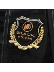 Металлическая эмблема на автомобиль "BUICK" самоклеящаяся